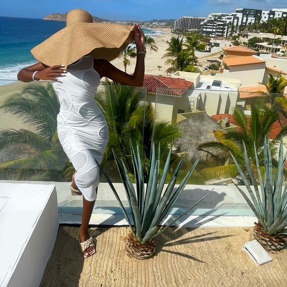 Dresses & Skirts - Patchwork Midi Dress